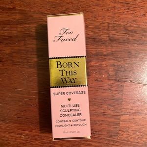 Brand new in box Too Faced Born This Way concealer in Sable